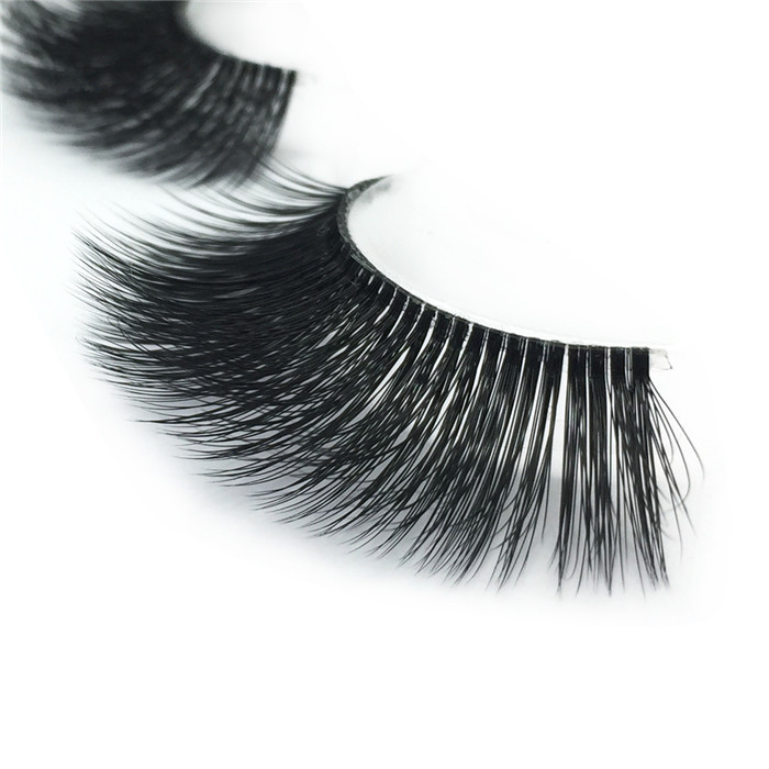 Soft Long 3D Silk Fiber False eyelashes JH172